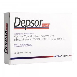 DEPSOR 30CPS 500MG