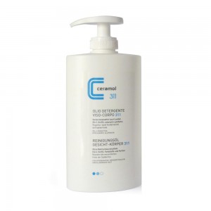 CERAMOL  Olio Detergente Viso-Corpo 400ml per pelle sensibile