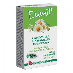 EUMILL Gocce Oculari Camomilla Hamamelis Euphrasia 1 flaconcino 10ml
