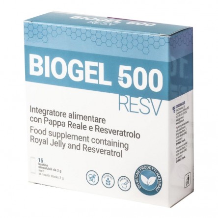 BIOGEL RESV 500MG 15BUST