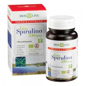 BIOSPIRULINA 500 NEW 150CPR BIOS