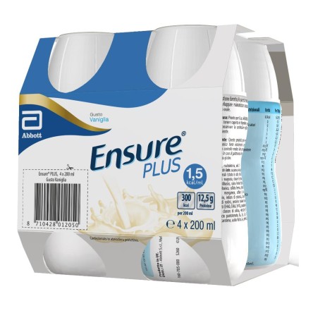 ENSURE PLUS VANILLA 4X200ML