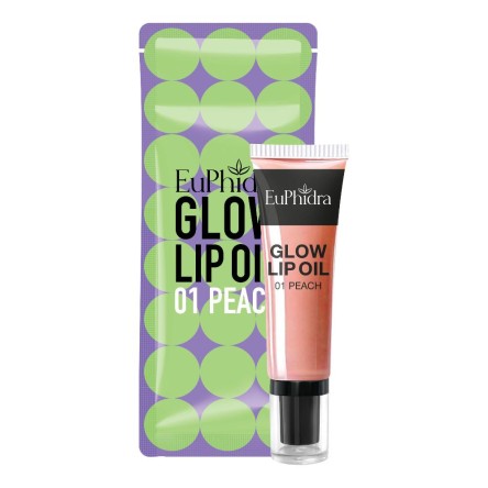 EUPHIDRA GLOW LIP OIL 01 PEACH