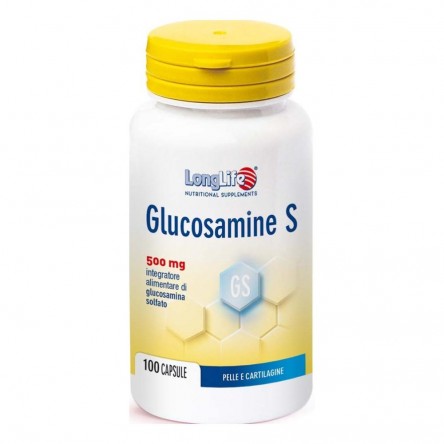 LONGLIFE GLUCOSAMINA 100CPS