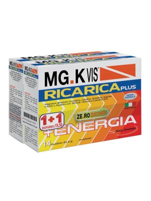 MGK VIS ricarica PLUS 14+14 creatina, sali minerali e vitamine  Bustine in omaggio 