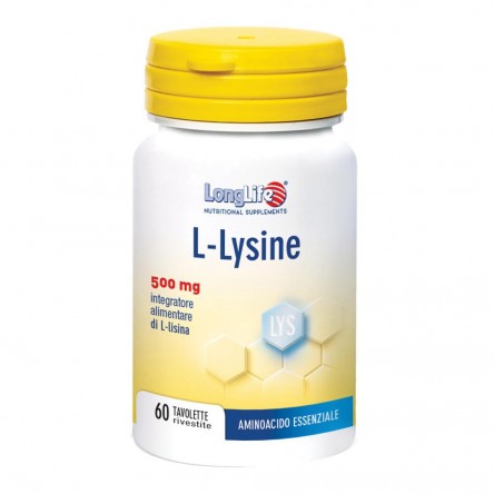 LONGLIFE L-LYSINE 500MG 60TAV