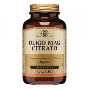 OLIGO MAG CITRATO 60TAV SOLGAR