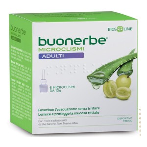 BUONERBE MICROCLISMI ADULTI 6P