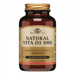 NATURAL VITA D3 1000 100PRL