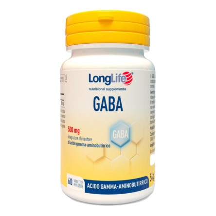 LONGLIFE GABA 500MG 60TAV LONGLIFE GABA 500MG 60TAV