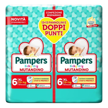 PAMPERS BD MUT XL DUO 26PZ