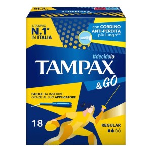 TAMPAX &GO REGULAR 18PZ