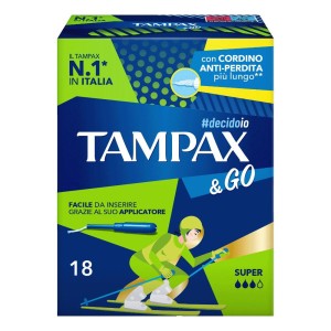 TAMPAX &GO SUPER 18PZ