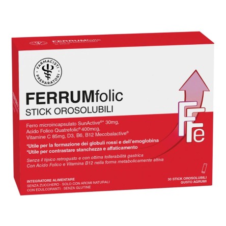 LFP FERRUMFOLIC 30STICK OROSOL