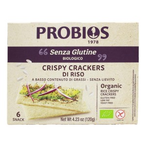 CRISPY CRACKERS RISO 6PZ 20G