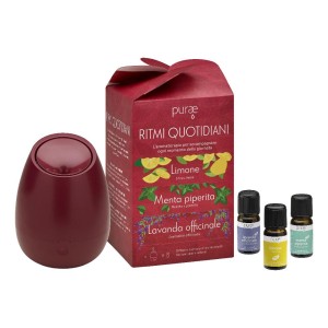 Nasoterapia Holiday Essence Diffusore Elettrico con Essenza Aromatica Arancia Candita e Pino Cembro