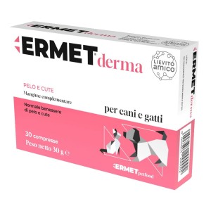 ERMET DERMA PELO E CUTE 30CPR