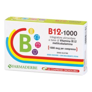 B12 1000 60CPR OROSOLUBILI