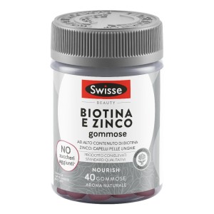 SWISSE BIOTINA+ZINCO 40GUMM