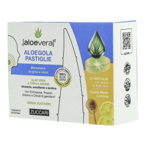 ALOEGOLA MIELE/LIMONE 20PAST