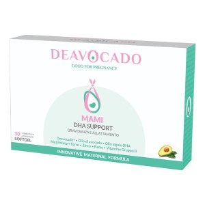 DEAVOCADO MAMI DHA SUPP 30SOFTGE