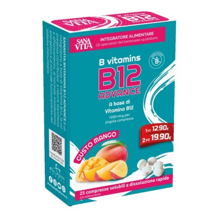 SANAVITA BVIT B12 ADV 25CPR
