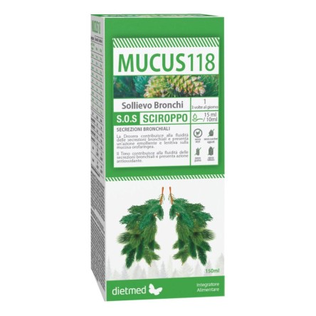 MUCUS 118 150ML DIETMED