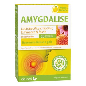 AMYGDALISE MIELE LIMONE 20CPR