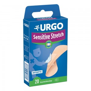 URGO SENSITIVE STR CER ASS 20P