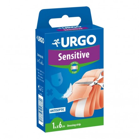 URGO SENSITIVE STR CER MT1X6CM