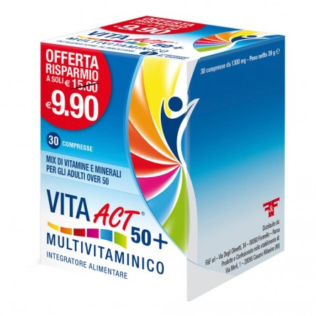 VITA ACT 50+ MULTIVIT 30CPR