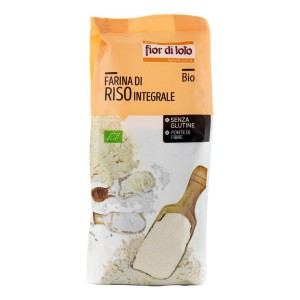 FARINA RISO INTEGRALE BIO 375G<