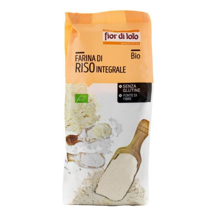 FARINA RISO INTEGRALE BIO 375G<