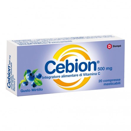 CEBION MAST MIRTIL VIT C 20CPR