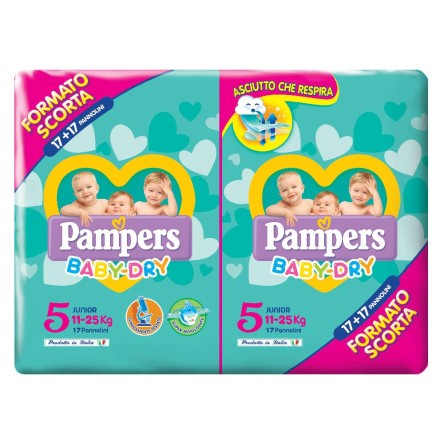 PAMPERS BD DUODWCT JUNIOR 34PZ