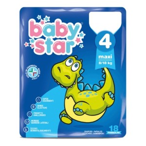 BABYSTAR MAXI PANN 8/18KG 18P
