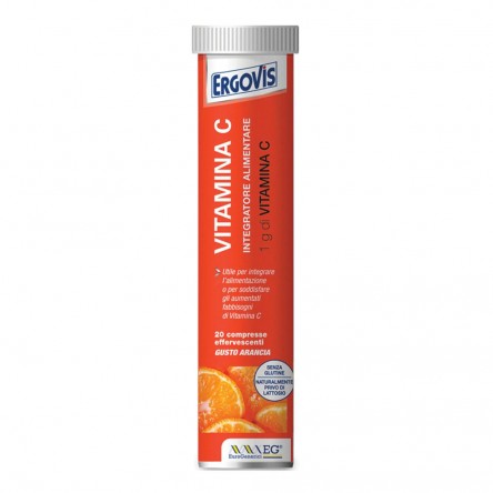 ERGOVIS VIT C 1000MG 20CPR EFF