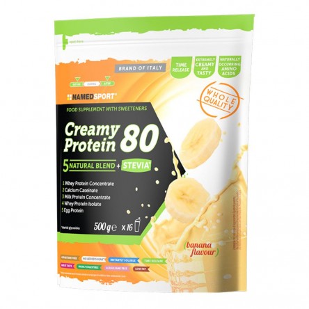 CREAMY PROTEIN 80 BANANA 500G