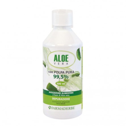 ALOE VERA SUCCO POLPA 500ML