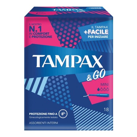 TAMPAX &GO MINI 18PZ 8575