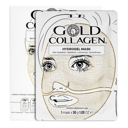 GOLD COLLAGEN HYDROGEL MASK 4PZ
