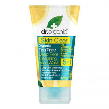 DR ORGANIC SKINCLEAR FACEWASH