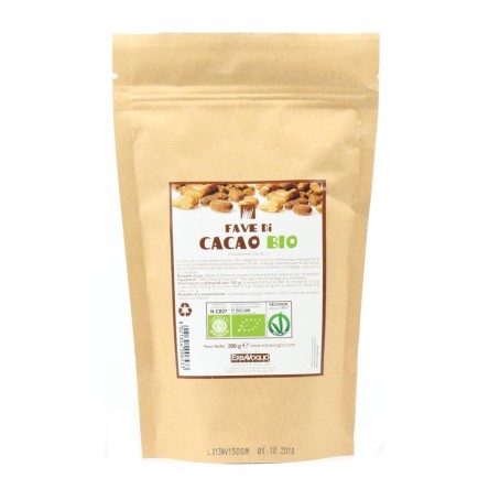 CACAO FAVE BIO 200G ERBAVOGLIO CACAO FAVE BIO 200G ERBAVOGLIO