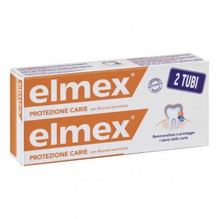 ELMEX PROTEZIONE CARIE 2X75ML