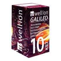 WELLION GALILEO STRIPS 10 KETO