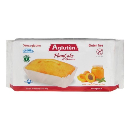 AGLUTEN PLUM CAKE ALBICOCC160G