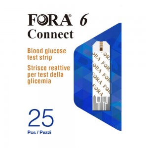 FORA 6 CONNECT STR GLICEM 25PZ