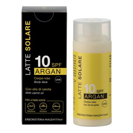 SOLARE ARGAN 10SPF 125ML LATTE