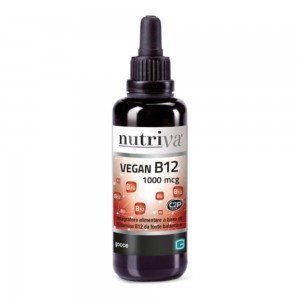 NUTRIVA VEGAN B12 LIQ 1000MCG