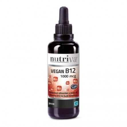 NUTRIVA VEGAN B12 LIQ 1000MCG